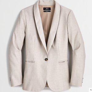 J Crew Parke Linen Blazer size 2